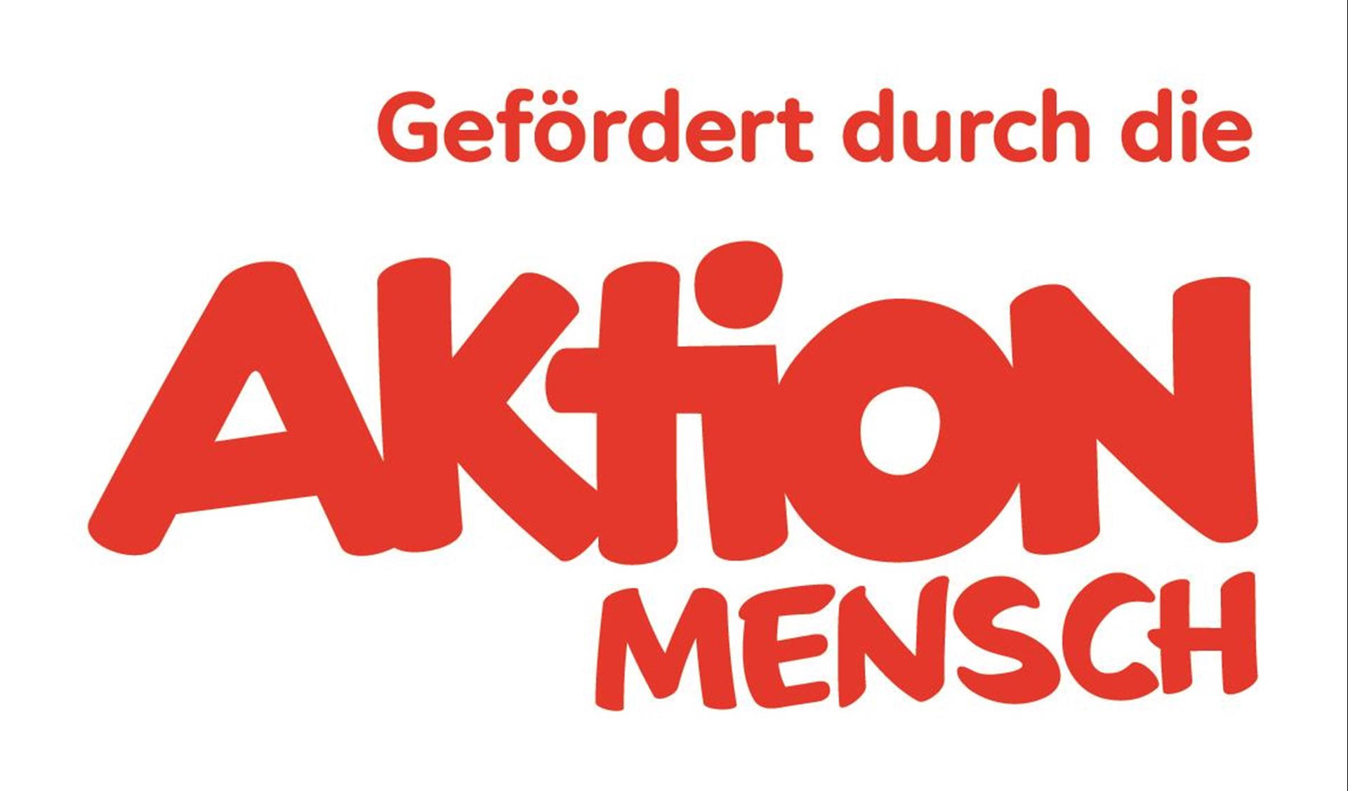Logo Aktion Mensch als Förderer des Projektes