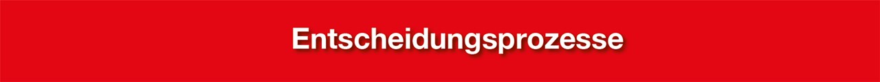 Entscheidungsprozesse